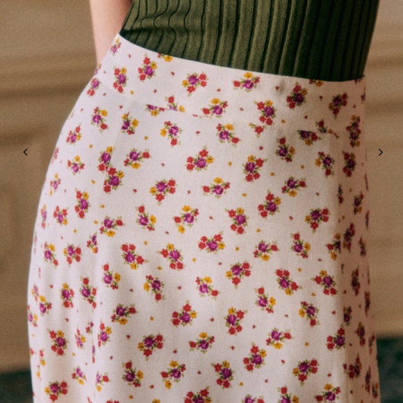 Sezane TABATA SKIRT - Mindy Print - Picture 4 of 9